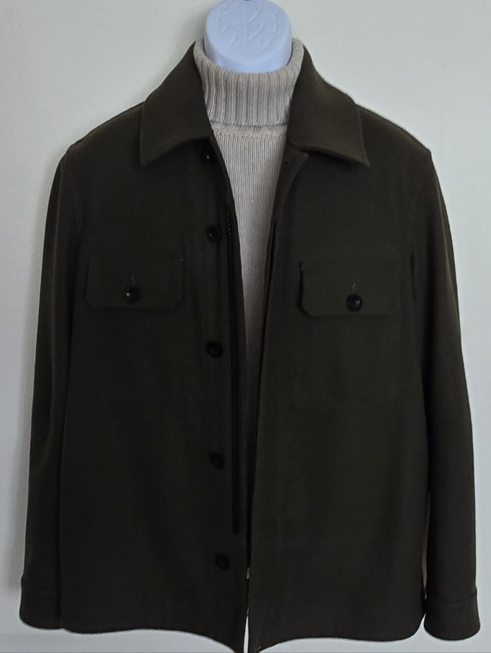 Sealup Men's Olive Military Field Jacket